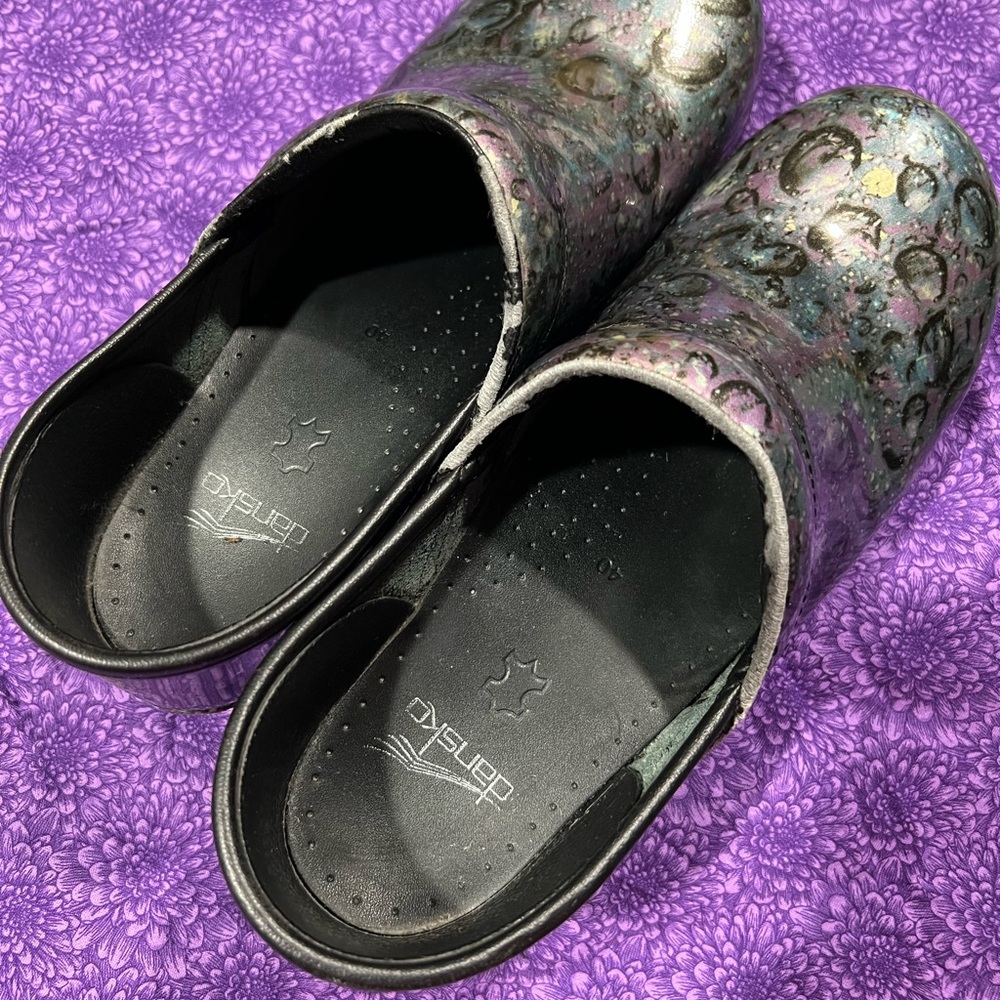 Dansko Colorful Patterned Clogs - Picture 5 of 5